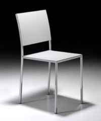 SCAUN DE CAFENEA ROSA INOX - SCAUN DE CAFENEA ROSA INOX